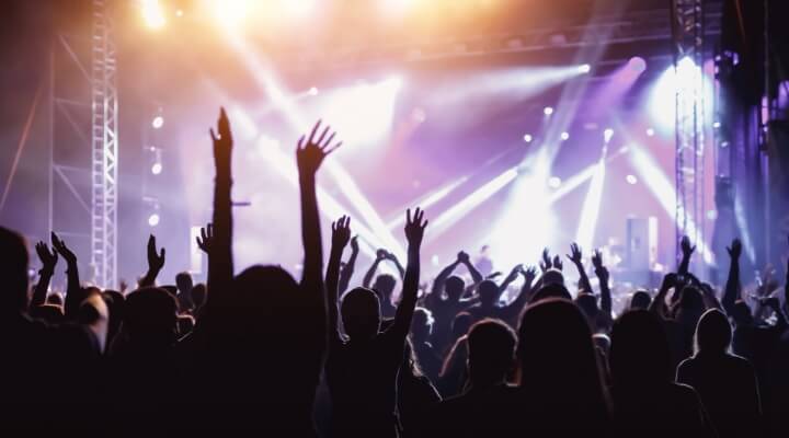 ライブ・コンサートのイメージ写真