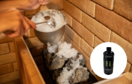 セルフロウリュの様子