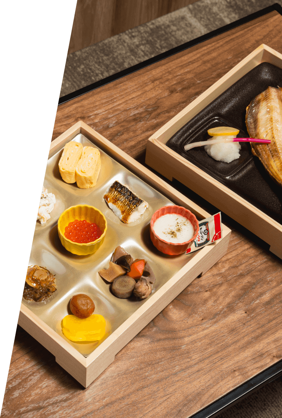 朝食の和風御膳の画像