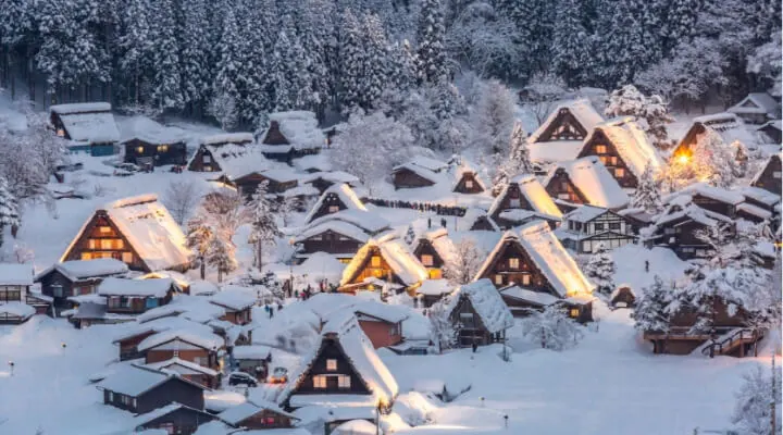 白川郷の写真